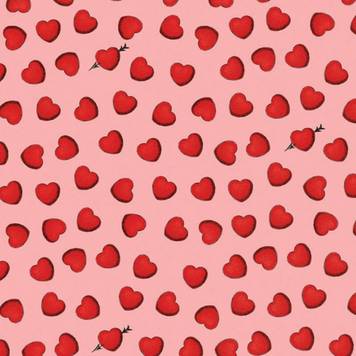 Valentine's Sweethearts - Poppy Scrub Hats