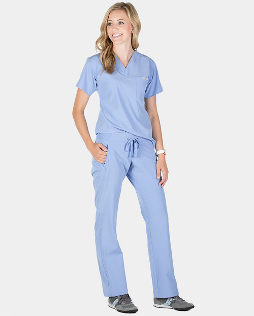 Landon Trouser Scrub Pants for Women | Blue Sky Scrubs