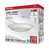 Satco | 10" LED 9.5W DISK LIGHT WHITE | 62-1815
