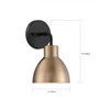 Satco | Sloan 1 Light Vanity | 60-6791