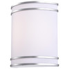 Satco | LED Glamour BN Wall Sconce | 62-1645