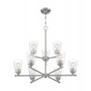 Satco | Bransel 9 Light Chandelier | 60-7189