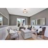 Satco | Cutty 3Lt Semi Flush | 60-6997