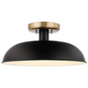 Satco | Colony 1 Light Small Flush | 60-7491