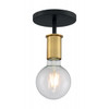 Satco | Ryder 1 Light Semi Flush | 60-7343