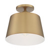 Satco | Motif 1Lt 10 Semi Flush | 60-7322