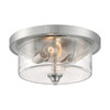 Satco | Bransel 2 Light Flush Mount | 60-7190