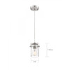 Satco | Antebellum 1 Lt Mini Pendant | 60-6736