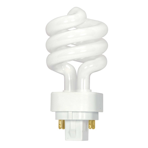 Satco | S4438 | 13W CFL 2700K 82 CRI G24Q-1 Base