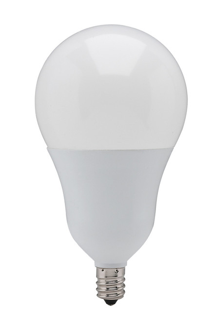 Satco | S21801 | 6 Watt A19 LED 3000K Candelabra Base 220 deg. Beam Angle 120V