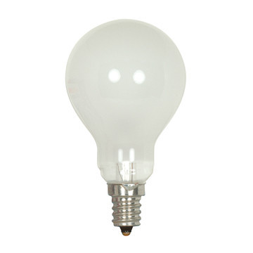 Satco | S4161 | 40W A15 Incandescent Frost Appliance Lamp 1000 Hrs 42
