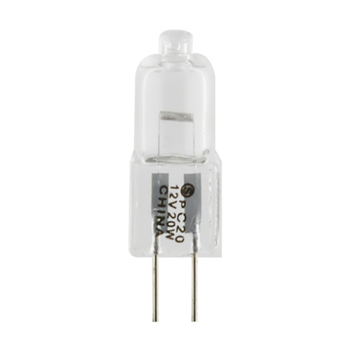 Satco | S3120 | 20W Halogen T3 Clear 2000H 300L Bi Pin G4 12V