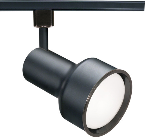 Satco | TH207 | 1 Light R30 Track Head Step Cylinder Black Finish
