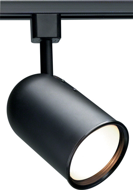 Satco | TH211 | 1 Light R30 Track Head Bullet Cylinder Black Finish