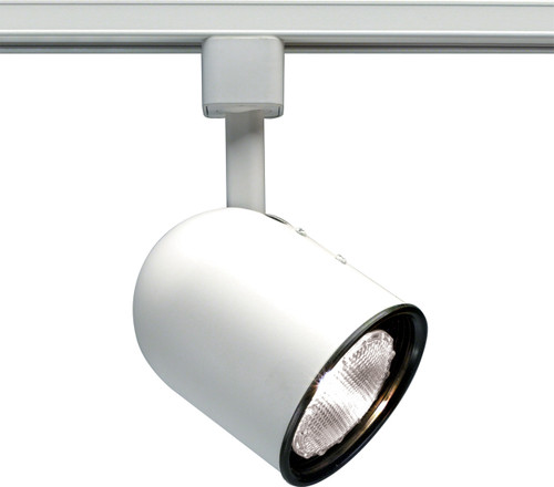 Satco | TH218 | 1 Light PAR30 Track Head Short Bullet Cylinder White Finish