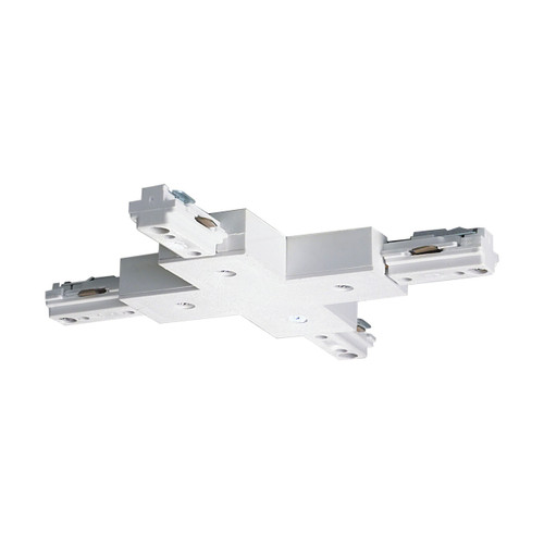 Satco | TP150 | X Connector White X Joiner Traditional Style