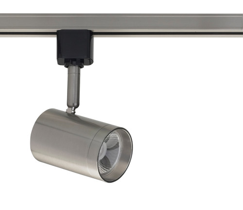 Satco | TH475 | 1 Light LED 12W Track Head Small Cylinder Brushed Nickel