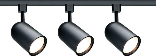 Satco | TK323 | 3 Light R30 Bullet Cylinder Track Kit 4 Black