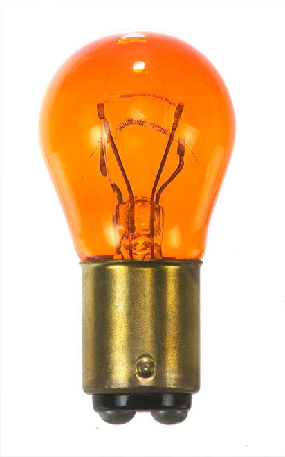 Satco | S6958 | 26.88/8.26W S8 1200/5000 Avg Hrs DC Bay Base Amber 12.8/14V