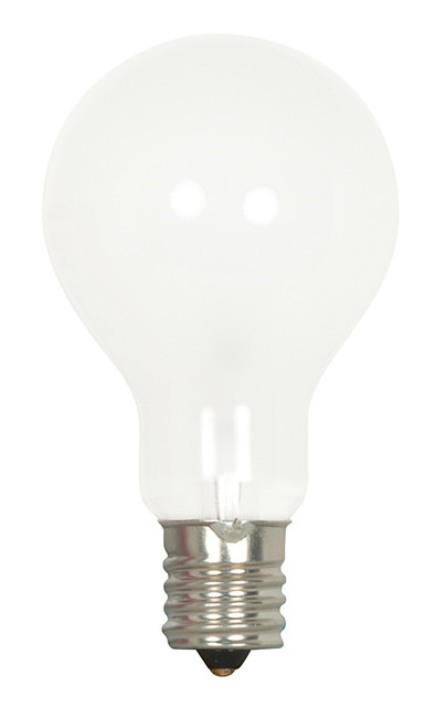 Satco | S2745 | 40W A15 Incandescent Frost Appliance 1000hrs 420 Lumens