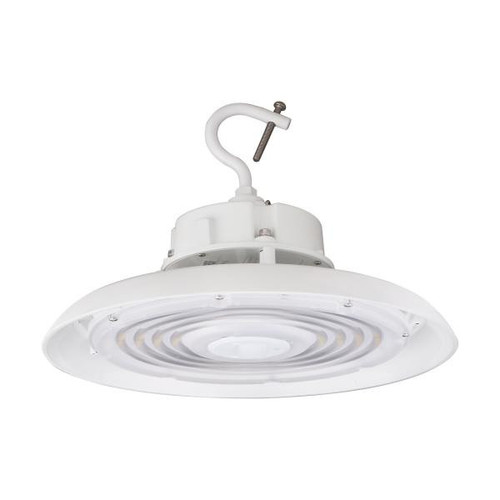 Satco 65-791 | 100W UFO LED High Bay; 14000 Lumens; 4000K; 120-277 Volt; 0-10V Dimmable; White Finish
