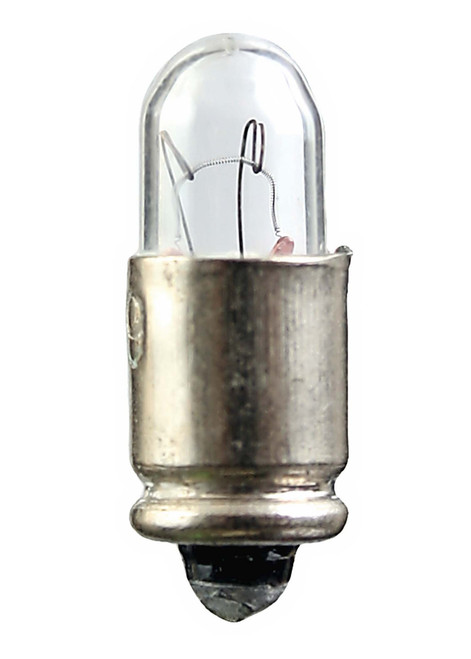 Satco | S7830 | 1.12W Miniature T3-1/4 Clear 7000hrs Midget Grooved