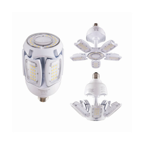 Satco | S39750 | 30W LED HID Replacement 5000K Med Base Adjustable Beam
