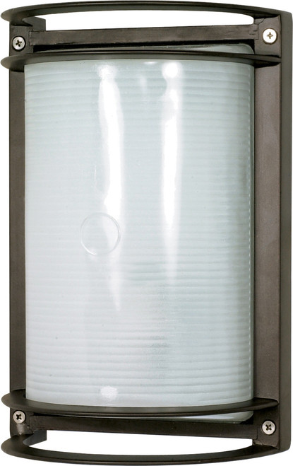 Satco | 60-531 | 1 Light 10 in. Rectangle Bulk Head Die Cast Bulk Head