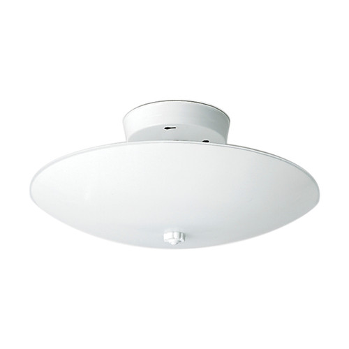 Satco | SF77-823 | 2 Light 12" Ceiling Fixture White Round White Finish
