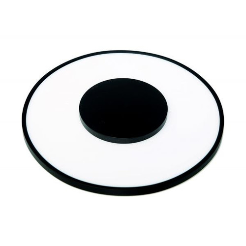 Satco 62-1516 | 26 watt; 13" Flush Mount LED Fixture; Round Shape; Black Finish