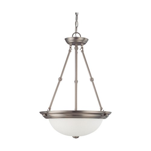 Satco | 60-3247 | 3 Light 15 in. Pendant Frosted White Glass