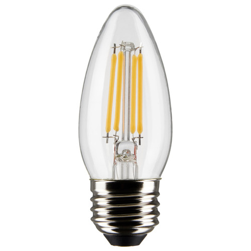 Satco | S21368 | 4W B11 LED Clear Medium Base 90 CRI 2700K