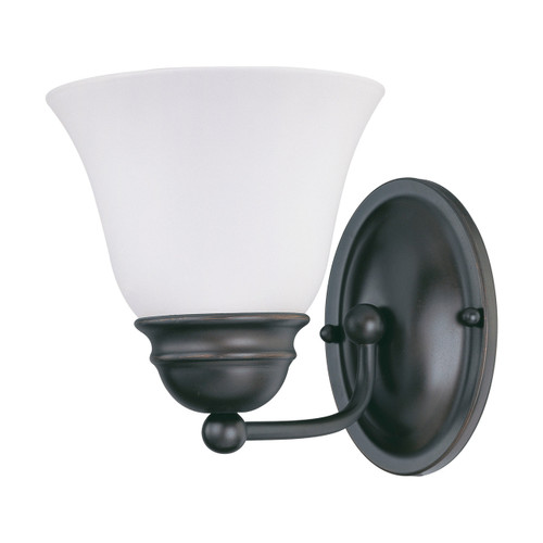 SATCO | 60-3165 | Empire 1 Light 7 in. Vanity Frosted White Glass