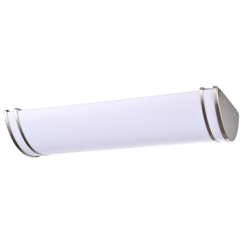 Satco | 62-1639 | Glamour LED 25" Linear Flush Mount Brush Nickel CCT Selectable