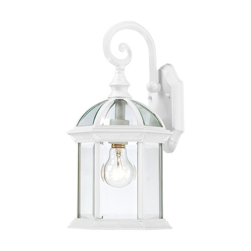Satco | 60-4961 | Boxwood Outdoor Wall Light 15 in. Clear Seed Glass
