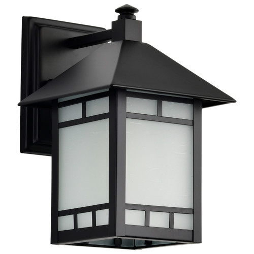Satco | 60-5601 | Drexel 1-light 7 in. Outdoor Wall Fixture Frosted Seed Glass