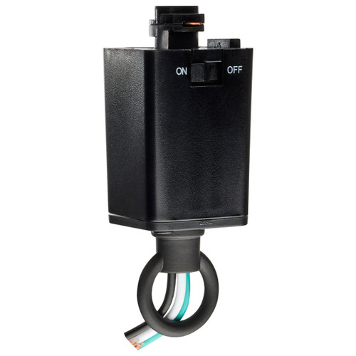 Satco | TP216 | Pendant Loop Track Adapter Black Finish