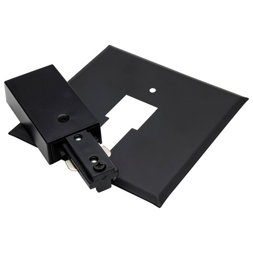 Satco | TP219 | Canopy Power Feed Black Finish