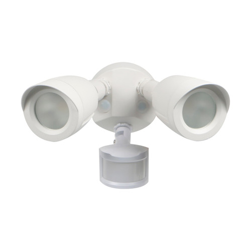 Satco | 65-711 | LED Security Light Dual Head Motion Sensor