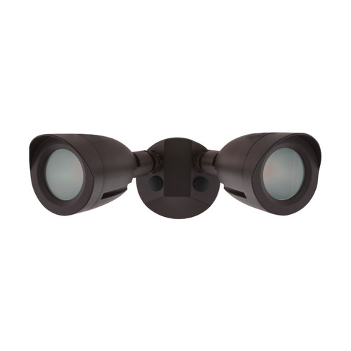 Satco | 65-712 | LED Security Light Dual Head Bronze Finish