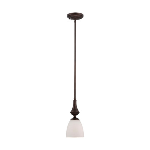 Satco | 60-5137 | Patton 1 Light Mini Pendant Frosted Glass