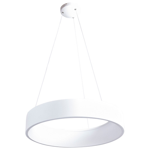Satco | 62-1457 | Orbit 30W LED Pendant White Finish