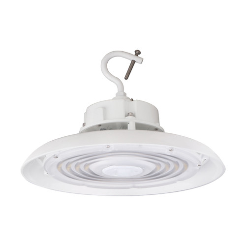 Satco | 65-797R1 | 240W LED 14-inch Circular High Bay Fixture White Finish