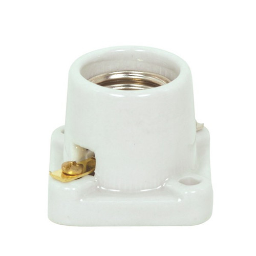 Satco | 80-1748 | Medium Base Porcelain Pony Cleat Screw Terminals CSSNP Screw
