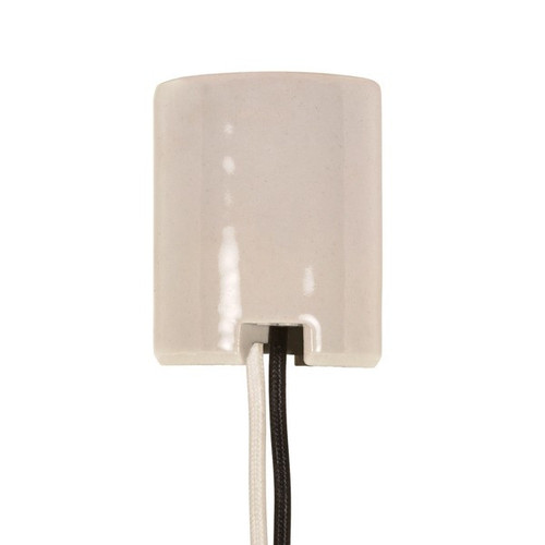 Satco | 80-1751 | Keyless Porcelain Mogul Socket 2 8/32 Bushings 2 Wireways