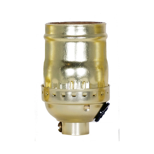 Satco | 80-1753 | Short Keyless Socket Aluminum 660W 250V