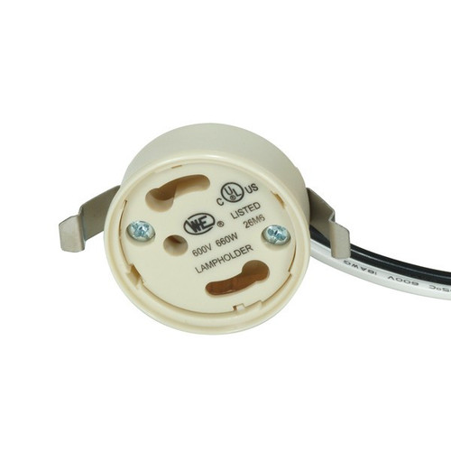Satco | 80-1863 | 4-Pin Ballast and Socket Combination For GU24 Double Snap Brass