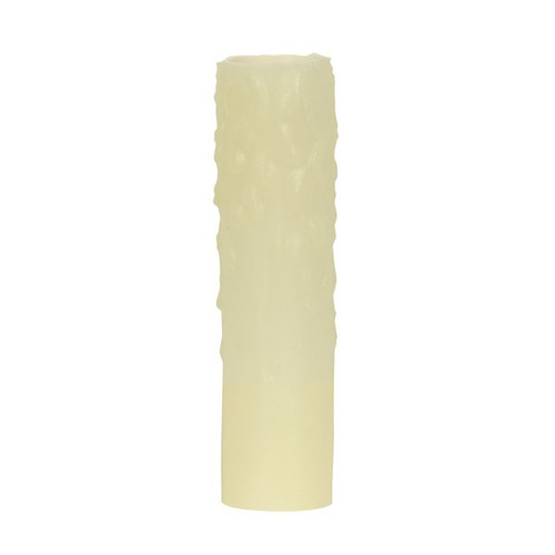 Satco | 80-1973 | Bees Drip Bees Wax Candelabra Base Ivory Finish 7/8" Inside D