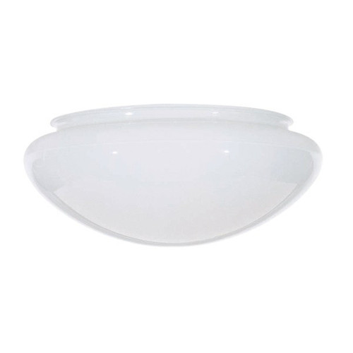 Satco | 50-331 | 10" Mushroom Glass Shade Sprayed White Inside