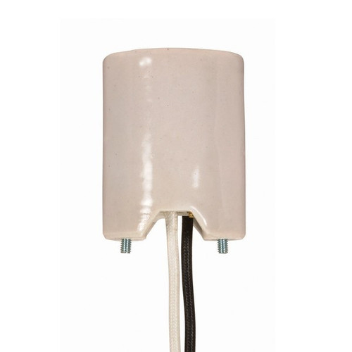 Satco | 80-2091 | Keyless Porcelain Mogul Socket 1/2" Strip